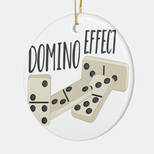 Domino-Effekt Keramikornament (Links)