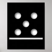 Domino Game 5 0 Halloween Poster (Vorne)