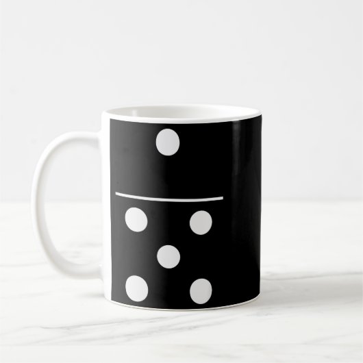 Domino Game 5 1 Funny Halloween Group Costume Shir Kaffeetasse (Links)