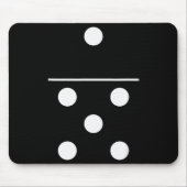 Domino Game 5 1 Funny Halloween Group Costume Shir Mousepad (Vorne)