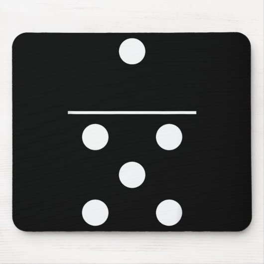 Domino Game 5 1 Funny Halloween Group Costume Shir Mousepad (Vorne)