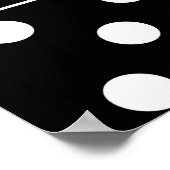 Domino Game 5 1 Funny Halloween Group Costume Shir Poster (Ecke)