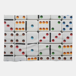 Domino-Geschirrtuch Küchentuch