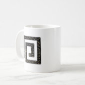 Domino-gewundene Tasse (Vorderseite Links)