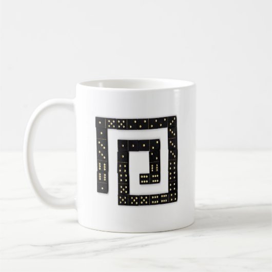 Domino-gewundene Tasse (Links)