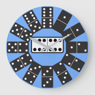 Domino-Großuhr Große Wanduhr
