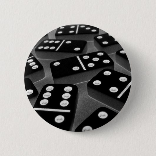Domino-Knopf 008 Button (Vorderseite)