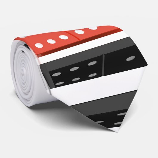 Domino Krawatte (Gerollt)