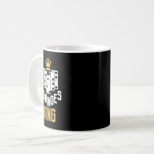 Domino Lover Dominoes King Dominos Player Hobby Ga Kaffeetasse (Vorderseite Links)