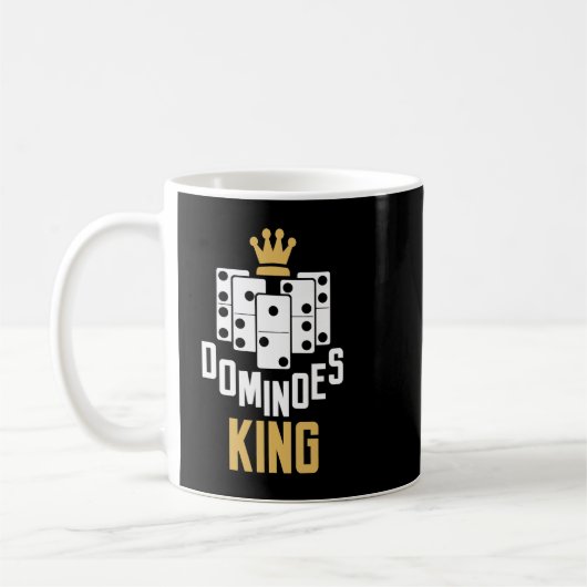 Domino Lover Dominoes King Dominos Player Hobby Ga Kaffeetasse (Links)