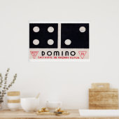 Domino - Matchbox Print - Aesthetic Wall Art Poster (Küche)
