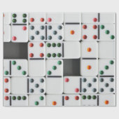 Domino-Packpapier Geschenkpapier (Flach)