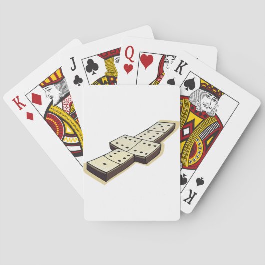 Domino-Spiel-Spielkarten Spielkarten (Rückseite)