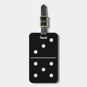 Domino-Spiel-Stück Gepäckanhänger (Vorderseite vertikal)