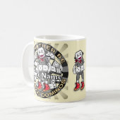 Domino spielen kaffeetasse (Vorderseite Links)