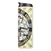 Domino spielen thermosbecher (Nach rechts gedreht)