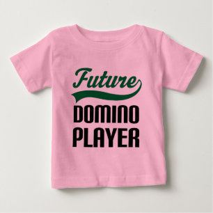 Domino-Spieler (Zukunft) Baby T-shirt