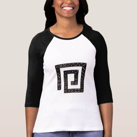 Domino Spiral Raglan T - Shirt (Vorderseite)
