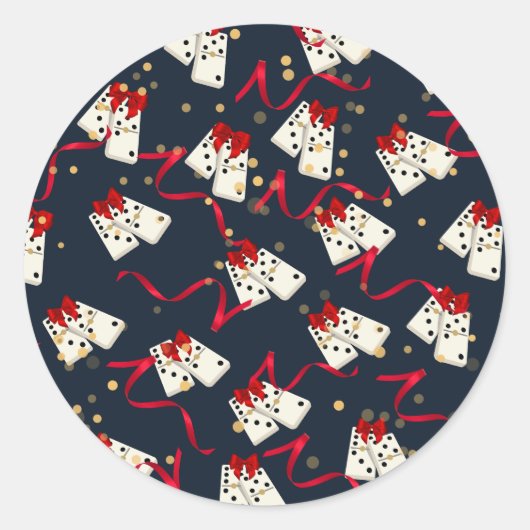 Domino Sticker - Blue (Vorderseite)