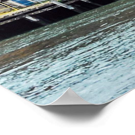 Domino Sugar Fabrik Poster (Ecke)