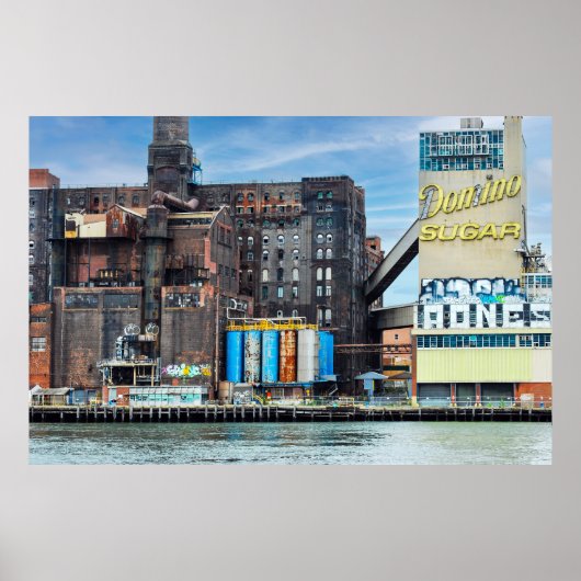 Domino Sugar Fabrik Poster (Vorne)