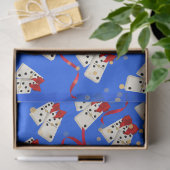 Domino Themed Gift Wrapping - Weihnachten Seidenpapier (Geschenk)
