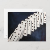 Domino Theory Postkarte (Vorne/Hinten)