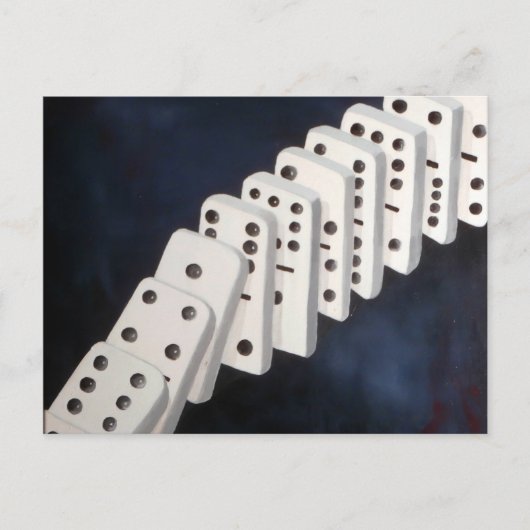 Domino Theory Postkarte (Vorderseite)