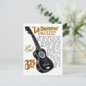 Domino Uke Anzeigen-Postkarte Postkarte (Stehend Vorderseite)