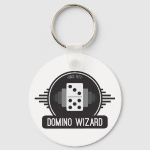 Domino Wizard Offiziell Button Schlüsselanhänger