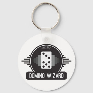Domino Wizard Offiziell Button Schlüsselanhänger