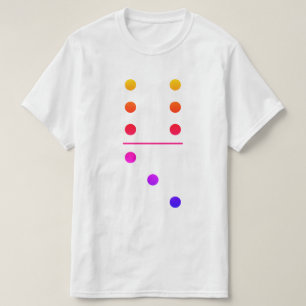 Dominoa 6-3 Gruppe Kostüme T-Shirt