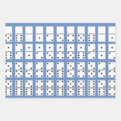 Dominodesign Geschenkpapier Set (Vorderseite)