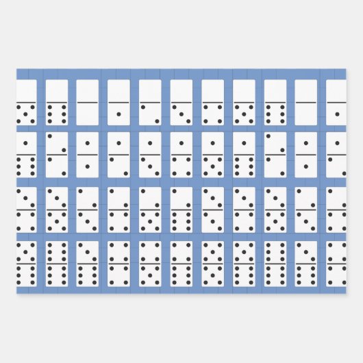 Dominodesign Geschenkpapier Set (Vorderseite)