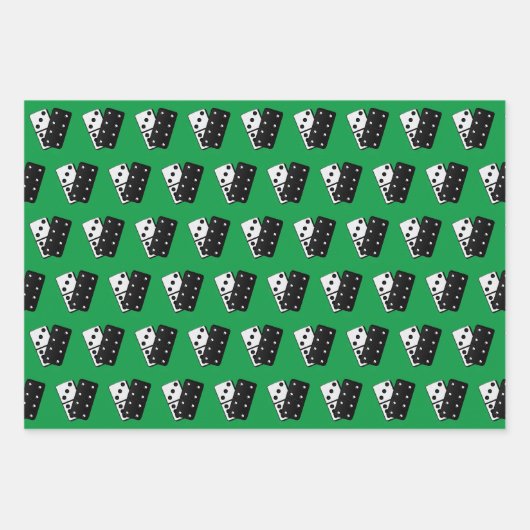 Dominodesign Geschenkpapier Set (Vorderseite)