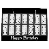 Dominodesign Große Geschenktüte (Rückseite)