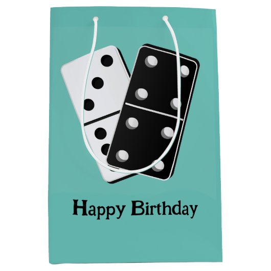 Dominodesign Mittlere Geschenktüte (Vorderseite)