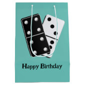 Dominodesign Mittlere Geschenktüte (Rückseite)