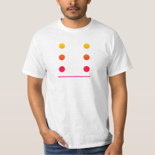 Dominoes 6-0 Gruppe Kostüme T-Shirt