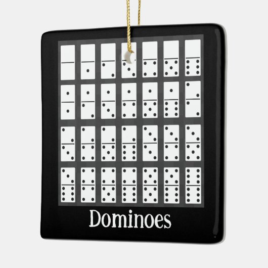 Dominoes Design Ornament (Links)