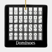 Dominoes Design Ornament (Rückseite)
