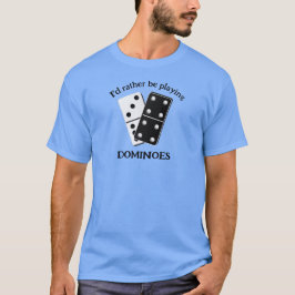 Dominoes Design Tee Shirt T - Shirt