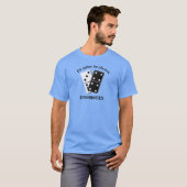 Dominoes Design Tee Shirt T - Shirt (Vorne ganz)