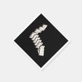 Dominoes Dominoe Game Game Night Serviette (Ecke)