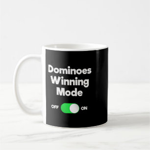 Dominoes Funny Dominoes Spieler gewinnt Modus Kaffeetasse