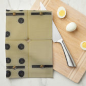 Dominoes Handtuch (Viertel Falte)