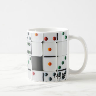 Dominoes Tile Foto Kaffeetasse