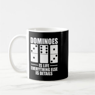 Dominois Leben alles andere ist Details Domino Kaffeetasse