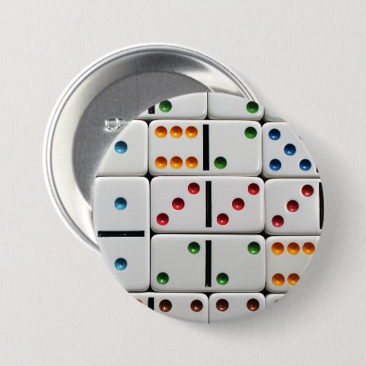 Dominoknopf Button (Vorne & Hinten)