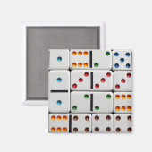 Dominomagnet Magnet (Vorderseite/Rückseite)